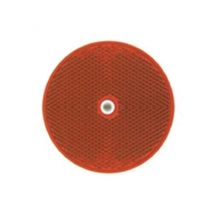 Accuform REFLECTORS 3 in  COLOR RED FRW931 FRW931